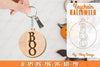 Keychain Halloween Lasercut SVG Bundle