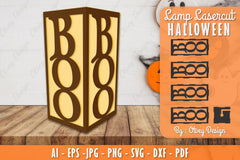 Halloween Lamp Lasercut SVG Bundle - CraftNest - Digital Crafting and Art
