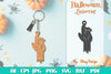 Keychain Halloween Lasercut SVG Bundle