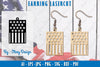 4th of July Earring SVG Bundle