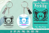 Animals Peeking Keychain SVG Bundle