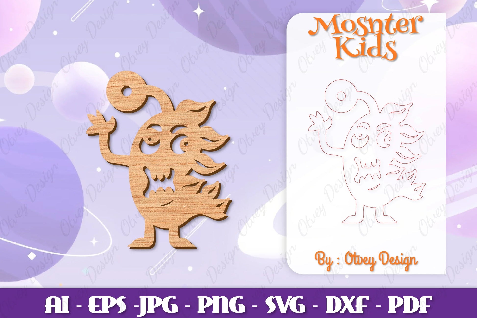 Cute Monster Designs SVG Bundle 3 - CraftNest - Digital Crafting and Art