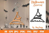 Keychain Halloween Lasercut SVG Bundle