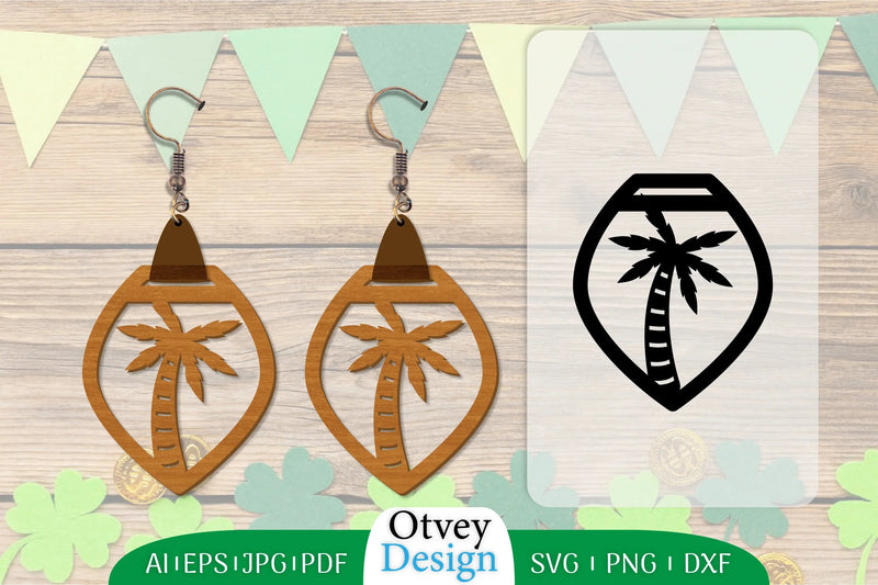 Earring Summer Lasercut SVG Bundle 25 - CraftNest - Digital Crafting and Art