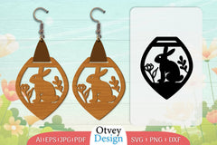 Earring Rabbit Lasercut SVG Bundle 48 - CraftNest - Digital Crafting and Art