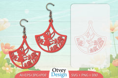 Fairy Earring Lasercut SVG Bundle 43 - CraftNest - Digital Crafting and Art