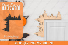Corner Door Halloween SVG Bundle 18 - CraftNest - Digital Crafting and Art