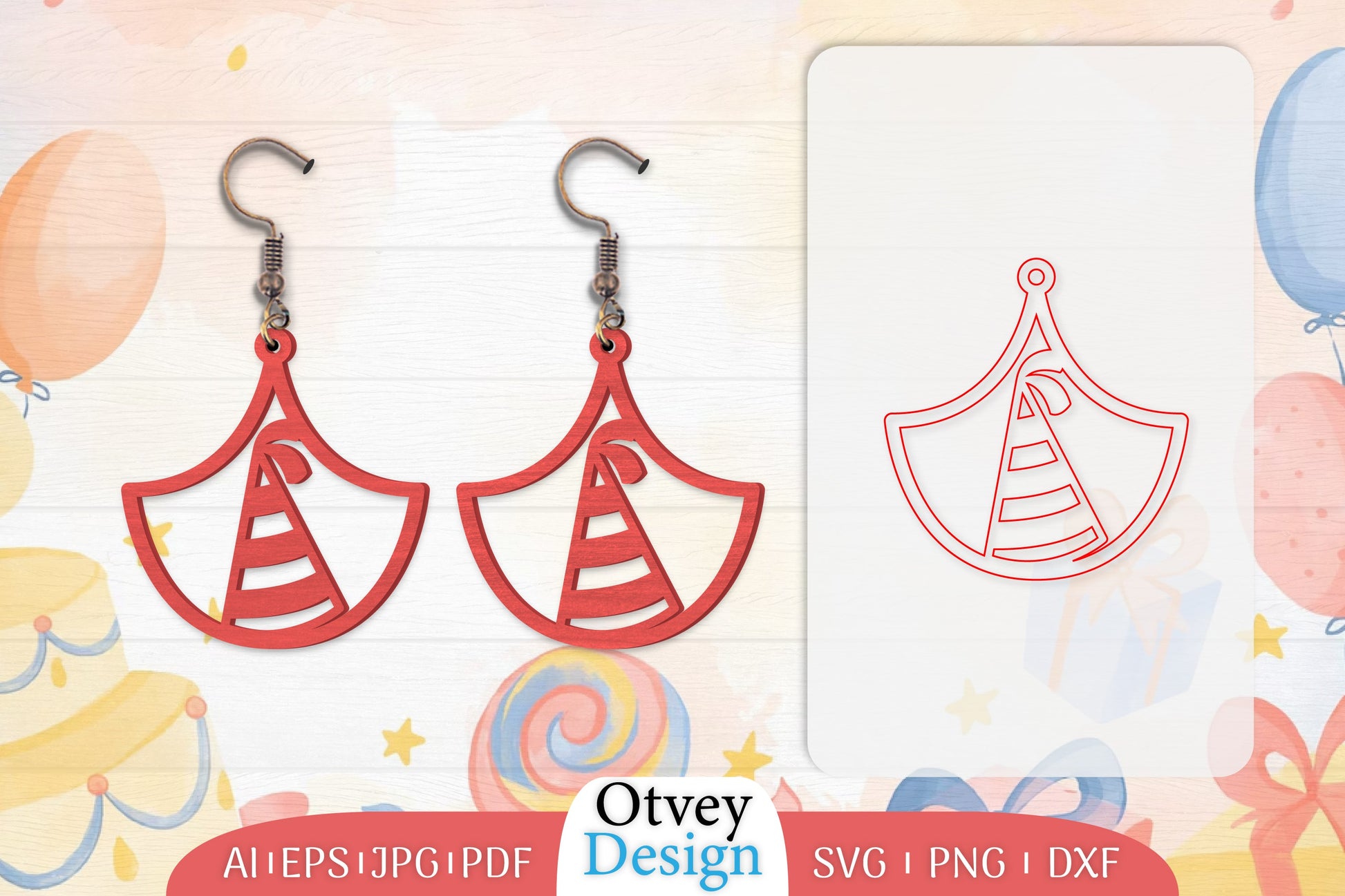 35th Birthday Earrings Lasercut SVG Bundle - CraftNest - Digital Crafting and Art