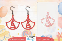 35th Birthday Earrings Lasercut SVG Bundle - CraftNest - Digital Crafting and Art