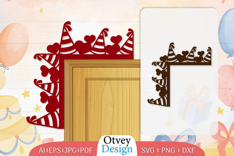 Door Corner Valentine Lasercut SVG Bundle 5 - CraftNest - Digital Crafting and Art