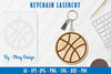 Ball Keychain SVG Bundle