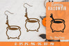 Earring Halloween Lasercut SVG Bundle