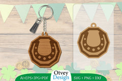 St Patrick's Day Keychain SVG Bundle 98 - CraftNest - Digital Crafting and Art