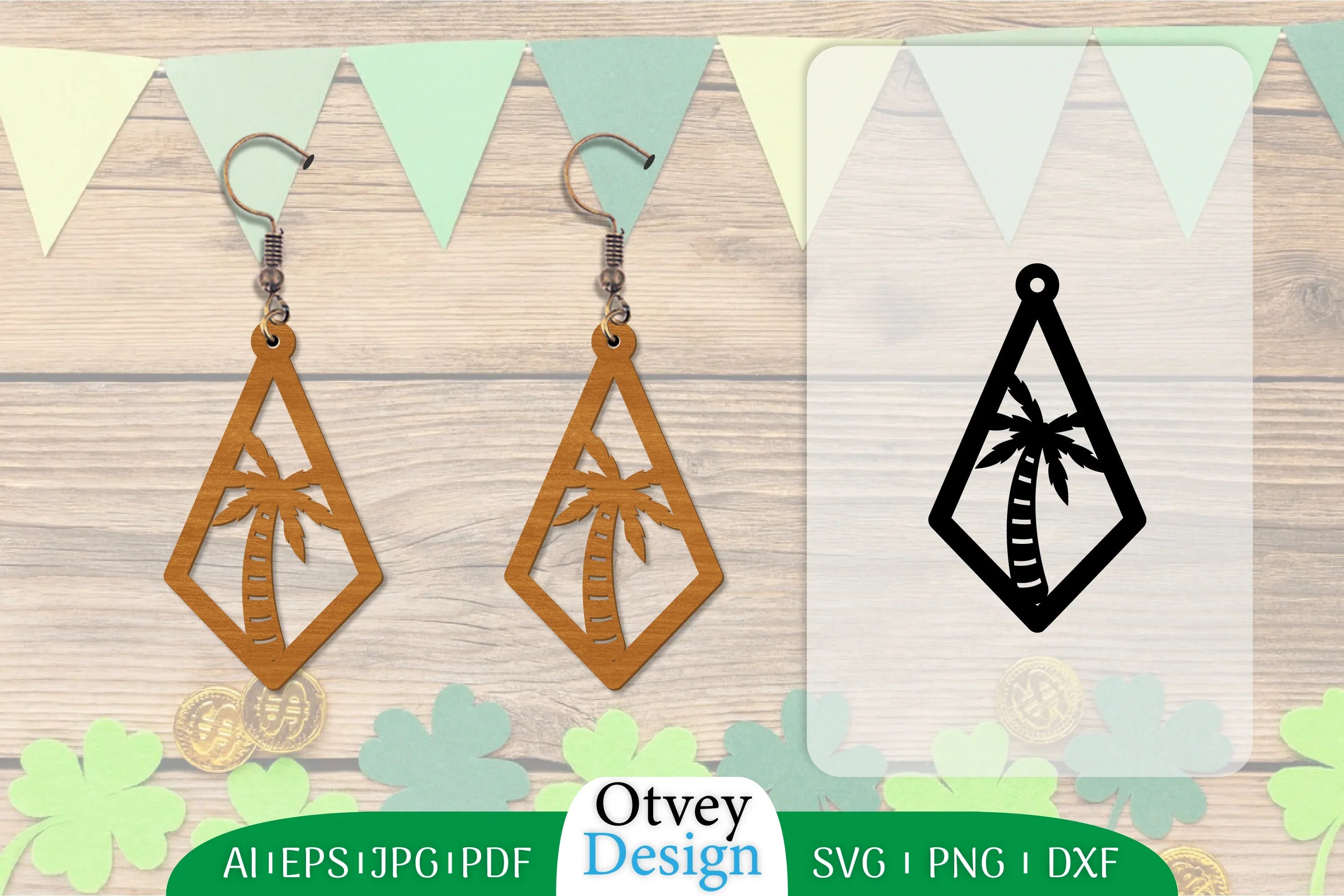 Earring Summer Lasercut SVG Bundle 32 - CraftNest - Digital Crafting and Art