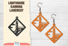 Lighthouse Earring Lasercut SVG Bundle