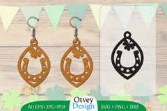 St Patrick's Day Earring SVG Bundle 11 - CraftNest - Digital Crafting and Art