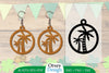 Earring Summer Lasercut SVG Bundle