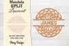 Mandala Split Lasercut SVG Bundle