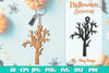 Keychain Halloween Lasercut SVG Bundle