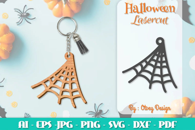 Keychain Halloween Lasercut SVG Bundle 269 - CraftNest - Digital Crafting and Art