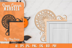 Corner Door Mandala Lasercut SVG Bundle 5 - CraftNest - Digital Crafting and Art