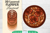 Flower 3D Layered Lasercut SVG Bundle