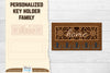 Personalized Key Holder Lasercut SVG Bundle