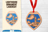 Lighthouse Lasercut Ornament SVG Bundle