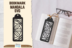 Mandala Bookmark SVG Bundle 11 - CraftNest - Digital Crafting and Art