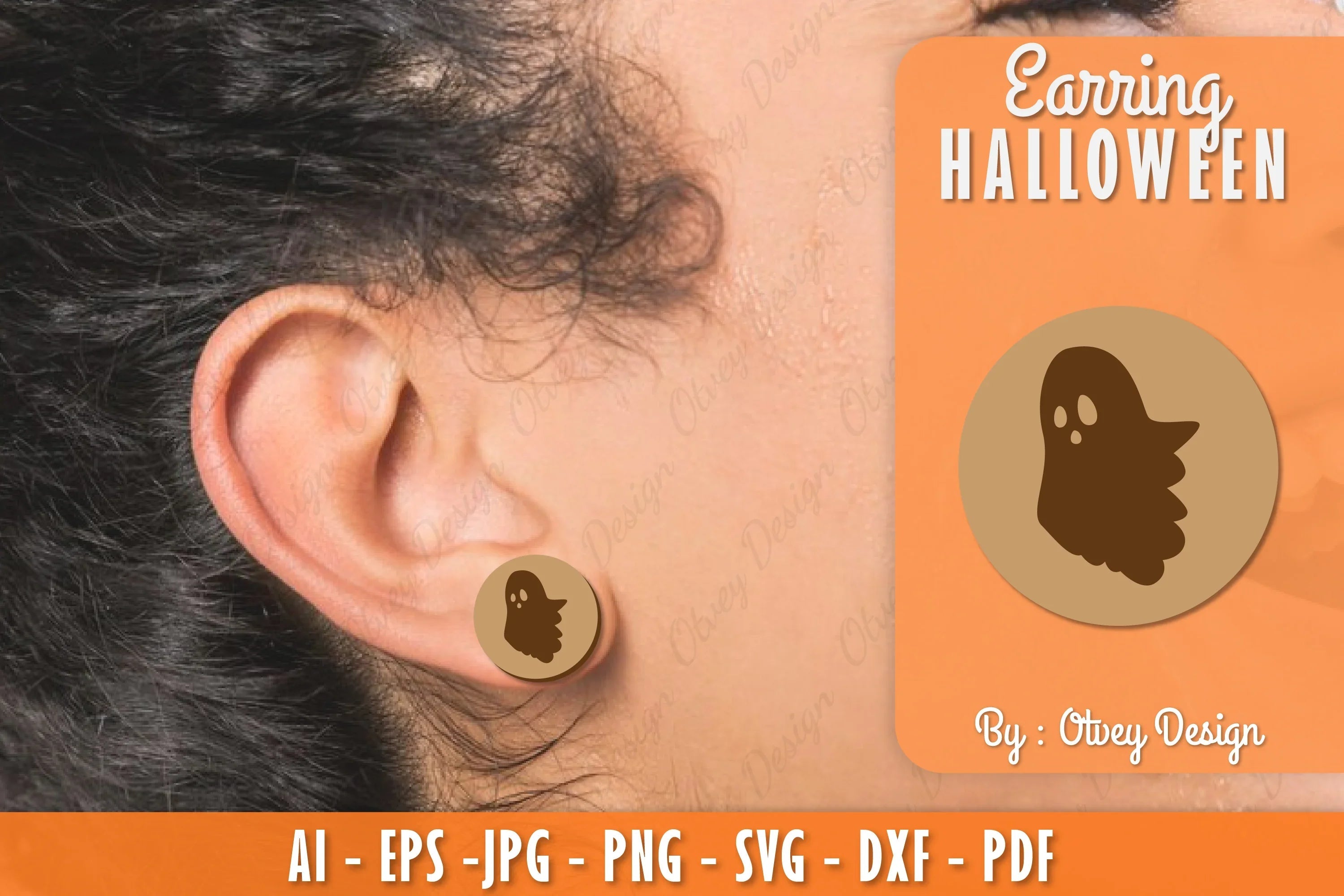 Earring Halloween Lasercut SVG Bundle 83 - CraftNest - Digital Crafting and Art