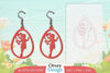 Fairy Earring Lasercut SVG Bundle