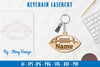 Ball Keychain SVG Bundle