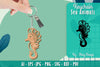 Keychain Sea Animals Lasercut SVG Bundle