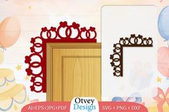 Door Corner Valentine Lasercut SVG Bundle 6 - CraftNest - Digital Crafting and Art