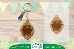 St Patrick's Day Keychain SVG Bundle 55 - CraftNest - Digital Crafting and Art