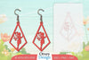 Fairy Earring Lasercut SVG Bundle