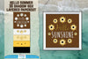 Hello Summer 3D Shadow Box Papercut SVG Bundle