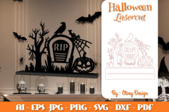 Halloween Decorations Lasercut SVG Bundle - CraftNest - Digital Crafting and Art