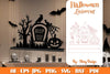 Halloween Decorations Lasercut SVG Bundle