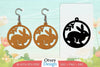 Earring Rabbit Lasercut SVG Bundle