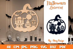 Halloween Pumpkins Lasercut SVG Bundle - CraftNest - Digital Crafting and Art