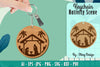 Nativity Scene Keychain Laser Cut SVG Bundle