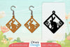 Earring Rabbit Lasercut SVG Bundle