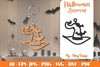 Keychain Halloween Lasercut SVG Bundle