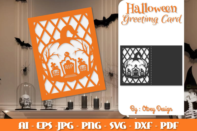 Halloween Pumpkin Scene SVG Bundle - CraftNest - Digital Crafting and Art