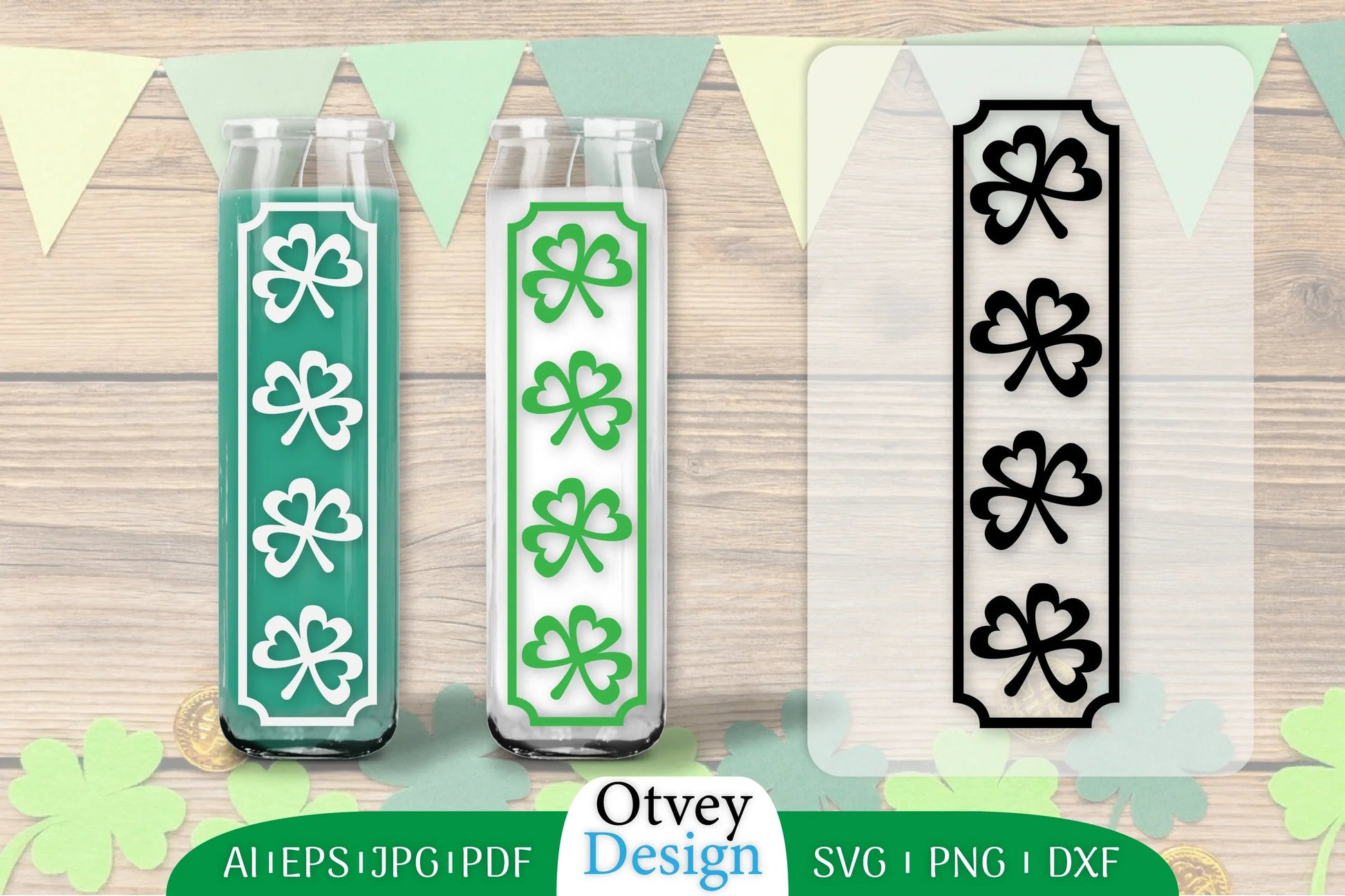 Dollar Tree Candle Wrap SVG Bundle 12 - CraftNest - Digital Crafting and Art