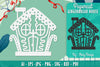 Gingerbread House Papercut SVG Bundle