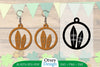 Earring Summer Lasercut SVG Bundle