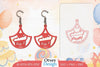 Birthday Earrings Lasercut SVG Bundle