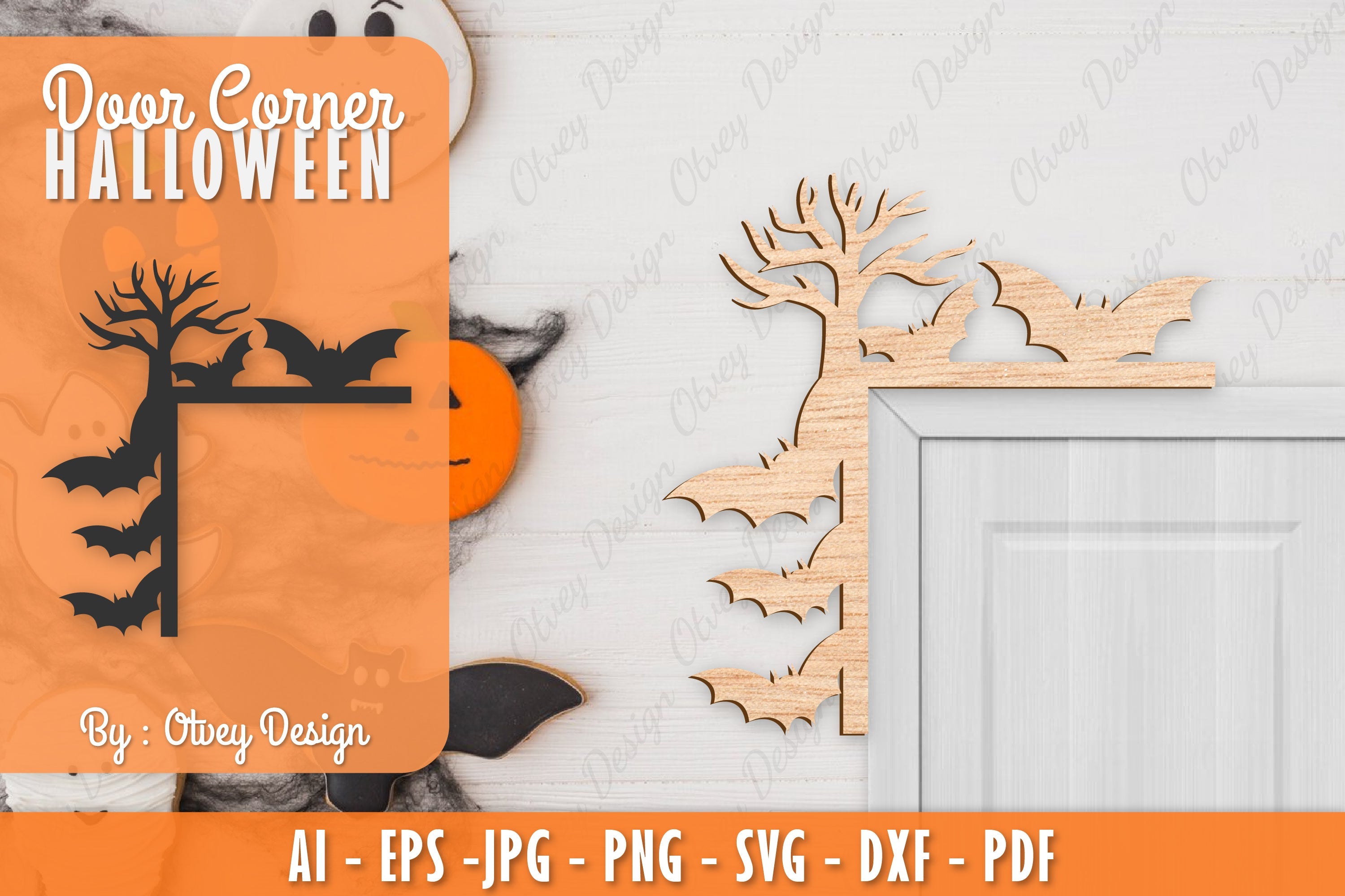 Corner Door Halloween SVG Bundle 20 - CraftNest - Digital Crafting and Art